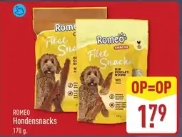ALDI Romeo Hondensnacks aanbieding