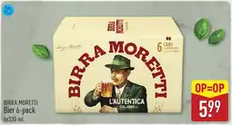 ALDI Birra Moretti Bier aanbieding