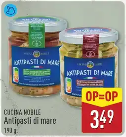 ALDI Cucina Nobile Antipasti di mare aanbieding