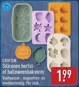 ALDI Crofton Siliconen herfst of halloweenbakvorm aanbieding