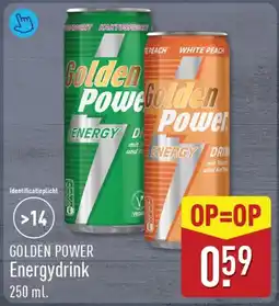 ALDI Golden Power Energydrink aanbieding