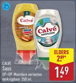 ALDI Calvé Saus aanbieding