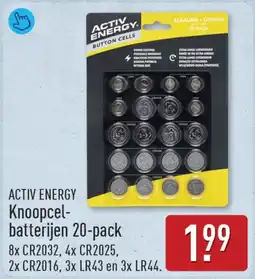 ALDI Activ Energy Knoopcel batterijen aanbieding