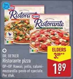 ALDI Dr. Oetker Ristorante pizza aanbieding