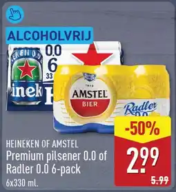 ALDI Heineken of Amstel aanbieding
