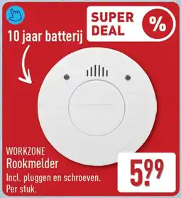 ALDI Workzone Rookmelder aanbieding