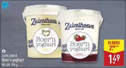 ALDI Zuivelhoeve Boer'n yoghurt aanbieding