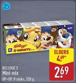 ALDI Kellogg's Mini-mix aanbieding