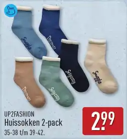 ALDI Up2fashion huissokken aanbieding