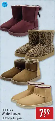 ALDI Lily & Dan Winterlaarzen aanbieding