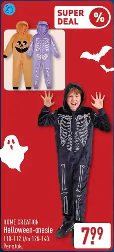 ALDI Home creation halloween onesie aanbieding
