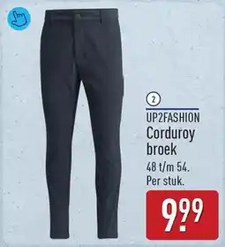 ALDI Up2fashion corduroy broek aanbieding