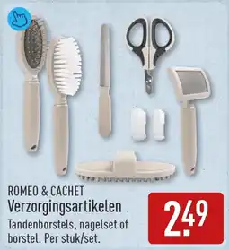 ALDI Romeo & cachet verzorgingsartikelen aanbieding