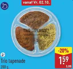 ALDI Trio tapenade aanbieding
