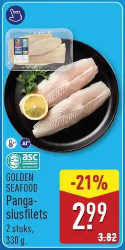 ALDI Golden Seafood Pangasiusfilets aanbieding