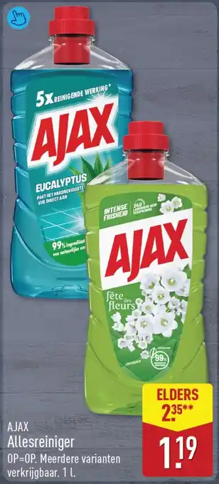 ALDI Ajax Allesreiniger aanbieding