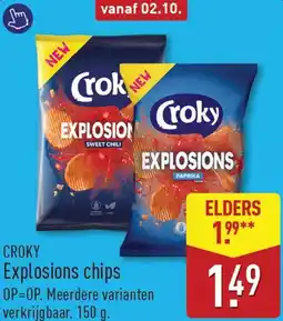 ALDI Croky Explosions chips aanbieding