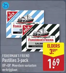 ALDI Fisherman's friend pastilles aanbieding