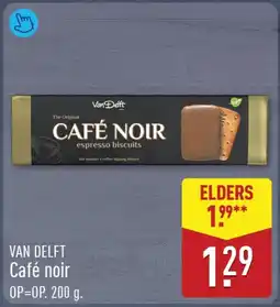 ALDI Van Delft Café noir aanbieding