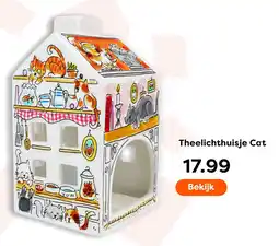 The Read Shop Theelichthuisje Cat aanbieding