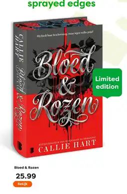 The Read Shop Callie Hart Bloed & Rozen aanbieding