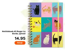 The Read Shop Roger La Borde notitieboek A5 aanbieding