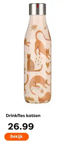 The Read Shop les artistes drinkfles katten aanbieding