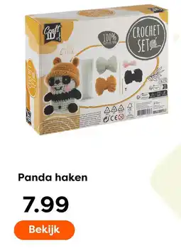 The Read Shop Craft ID Panda haken aanbieding