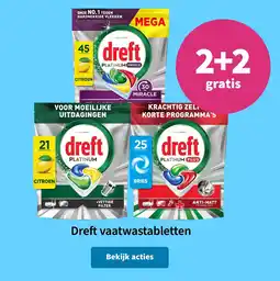Plein.nl Dreft vaatwastabletten aanbieding
