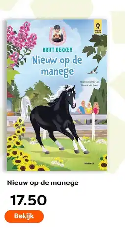 The Read Shop Britt Dekker Nieuw op de manege aanbieding