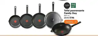 Blokker Tefal Pannenserie Family Day aanbieding