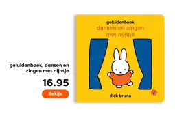 The Read Shop Geluidenboek, dansen en zingen met nijntje aanbieding