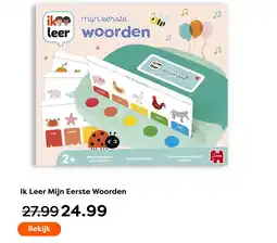 The Read Shop Ik Leer Mijn Eerste Woorden aanbieding