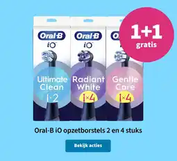 Plein.nl Oral-B iO opzetborstels aanbieding