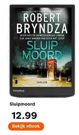 The Read Shop Robert Bryndza Sluipmoord aanbieding