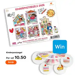 The Read Shop Blond Amsterdam kinderpostzegels 2026 aanbieding
