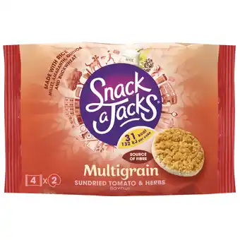 Dekamarkt Snack a Jacks Meergranenwafels tomato-herbs aanbieding