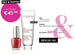 ICI Paris XL OPI & Clarins aanbieding