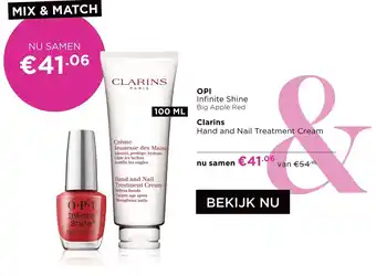 ICI Paris XL OPI & Clarins aanbieding
