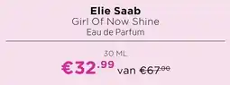 ICI Paris XL Elie Saab Girl Of Now Shine Eau de Parfum aanbieding