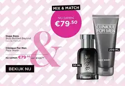 ICI Paris XL Hugo Boss & Clinique For Men aanbieding