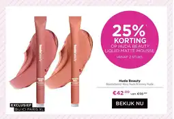ICI Paris XL Huda Beauty Liquid Matte Mousse aanbieding