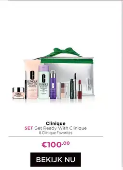 ICI Paris XL Clinique SET Get Ready With Clinique 8 Clinique Favorites aanbieding