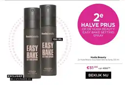 ICI Paris XL Huda Beauty Easy Bake Setting Spray aanbieding