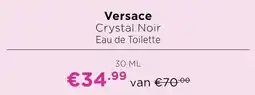 ICI Paris XL Versace Crystal Noir Eau de Toilette aanbieding