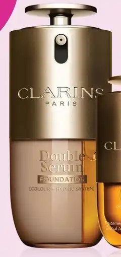ICI Paris XL Clarins Double Serum Foundation aanbieding