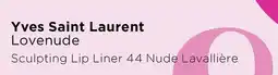 ICI Paris XL Yves Saint Laurent Lovenade Sculpting Lip Liner 44 Nude Lavallière aanbieding