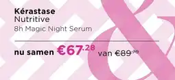 ICI Paris XL Kérastase Nutritive 8h Magic Night Serum aanbieding