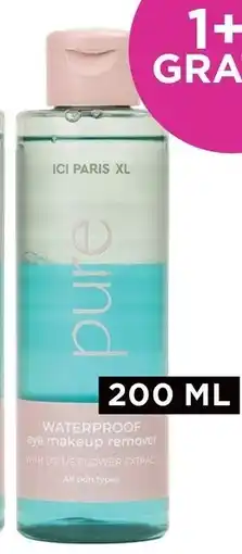 ICI Paris XL Ici paris xl pure waterproof eye makeup remover aanbieding