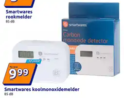 Action Smartwares koolmonoxidedemelder aanbieding